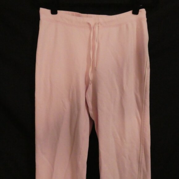 SPORTEK | medium | Light Pink Sweatpants With Drawstring | White Side Stripe - Picture 6 of 16